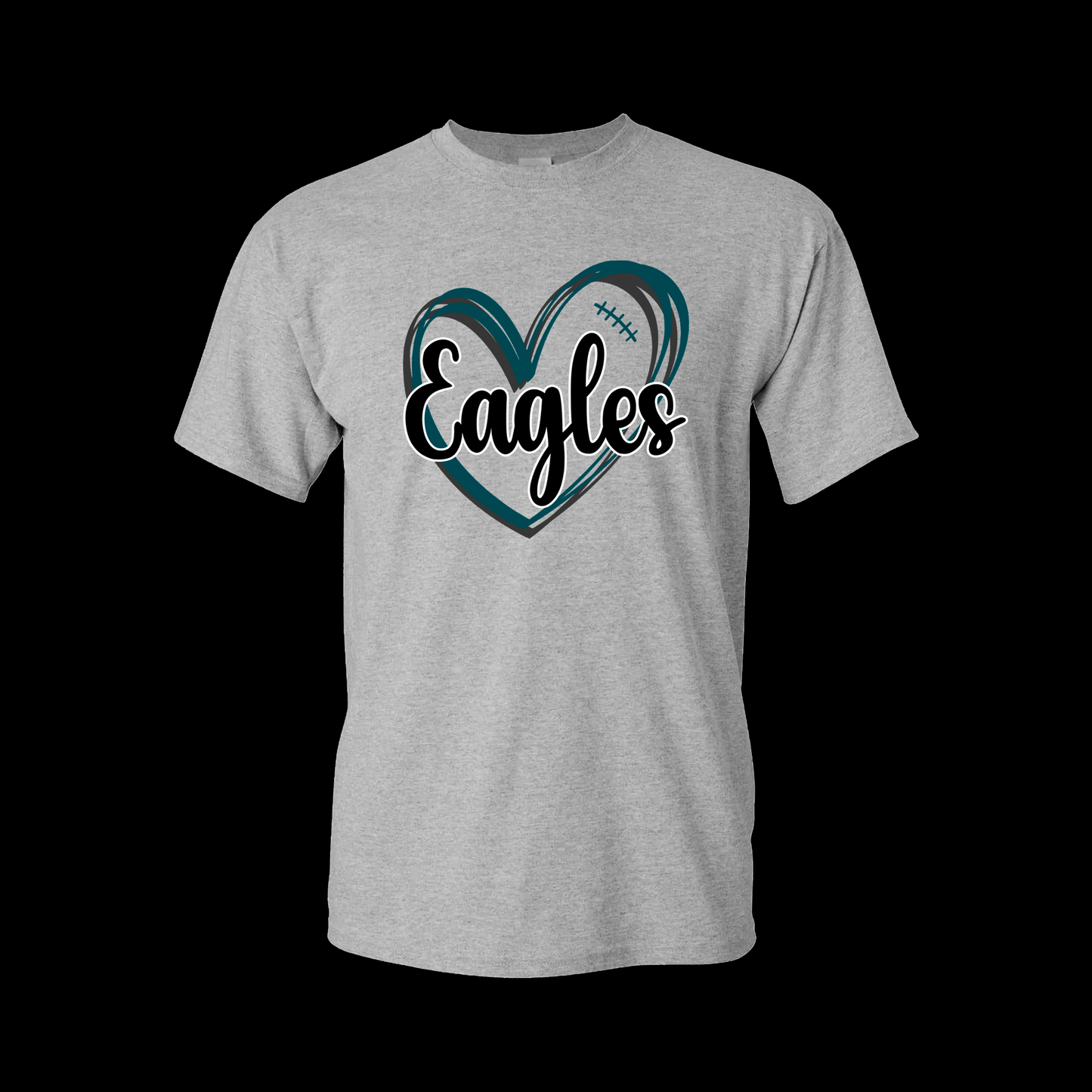 Eagles Doodle Heart