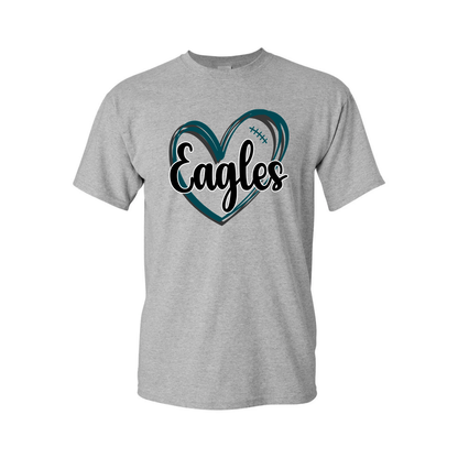 Eagles Doodle Heart